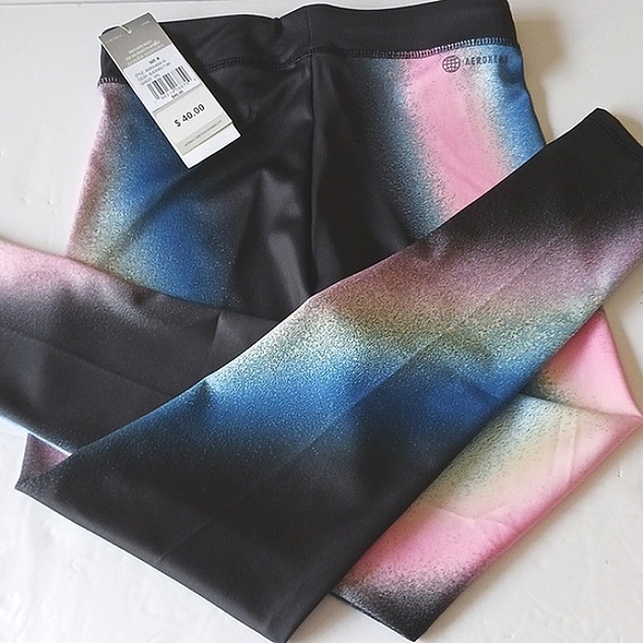 Adidas Aeroready 2 Piece Girl's Multi-Colored Athletic Set Size Medium - Picture 10 of 15